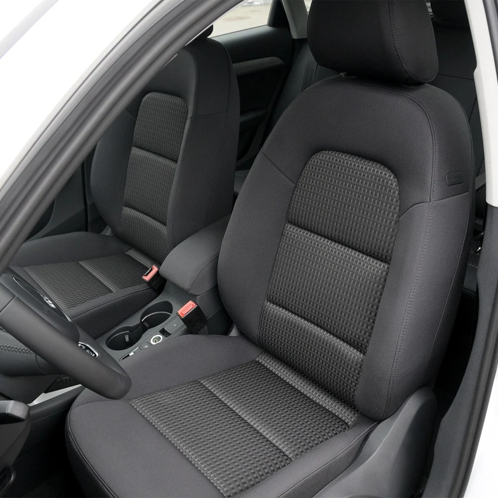 

Специальные чехлы для сидений автомобиля Audi Q3 2013-2018 из искусственной кожи, полный комплект, аксессуары для интерьера автомобиля