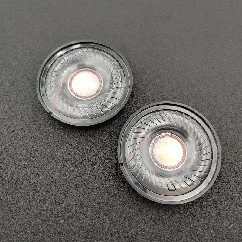 헤드폰 스피커 유닛 오디오 애호가 헤드셋 드라이버, 오버이어 이어폰 수리 부품, 좋은 품질의 베이스, 2 개, 53mm, 60ohm, 신상