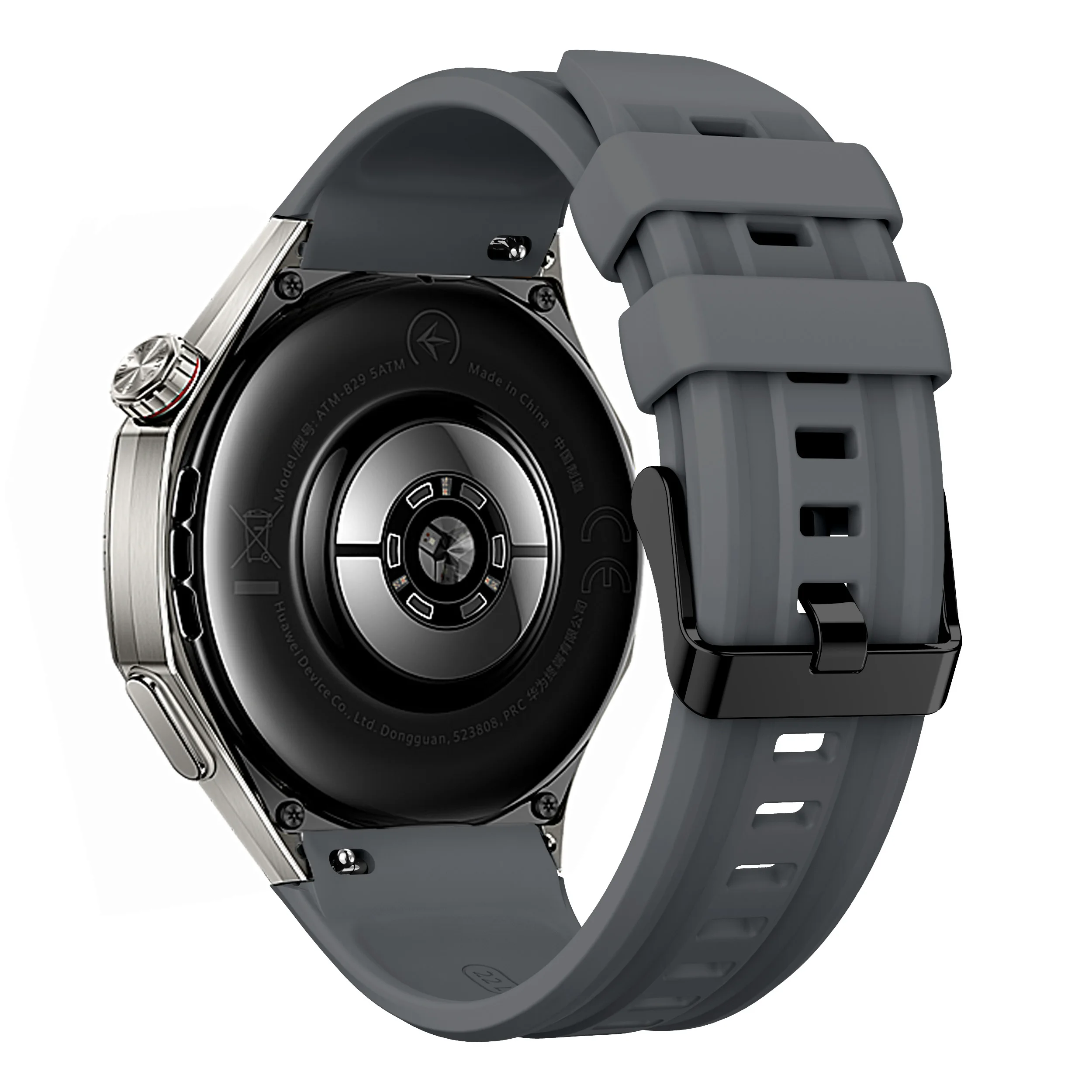 لا فجوات الأصلي سيليكون حزام لهواوي GT6 برو 46 مللي متر المعصم الفرقة لهواوي GT6 برو 46 مللي متر الرجال النساء استبدال حزام سوار