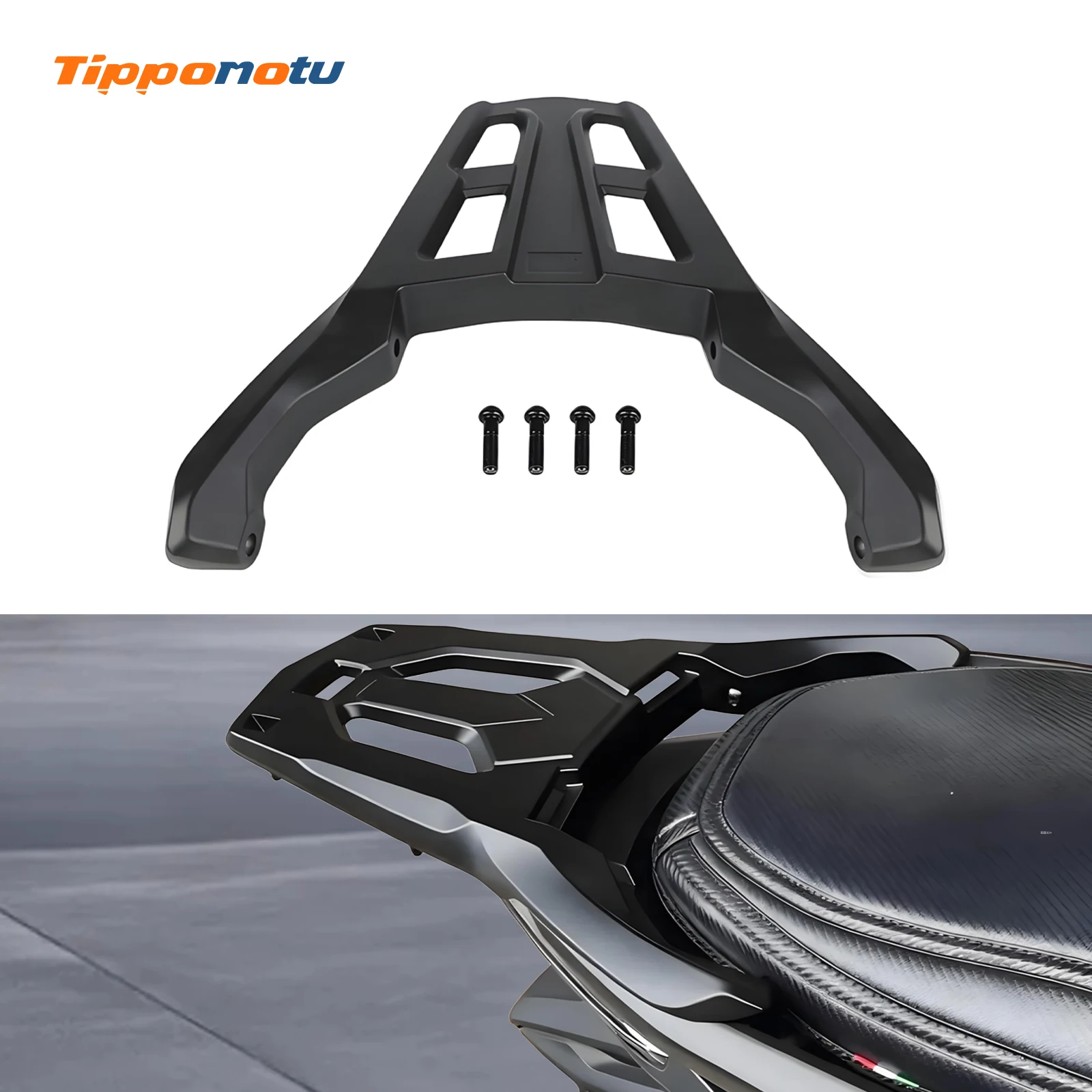 

Aluminum Alloy Rear Shelf Trunk Rack Fits for Honda Forza 300 350 NSS300 Motorcycle Luggage Accessories