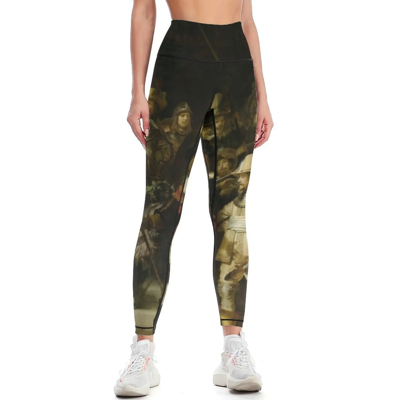 

The Night Watch - Rembrandt Van Rijn Leggings harem pants for fitness sports tennis for Womens Leggings