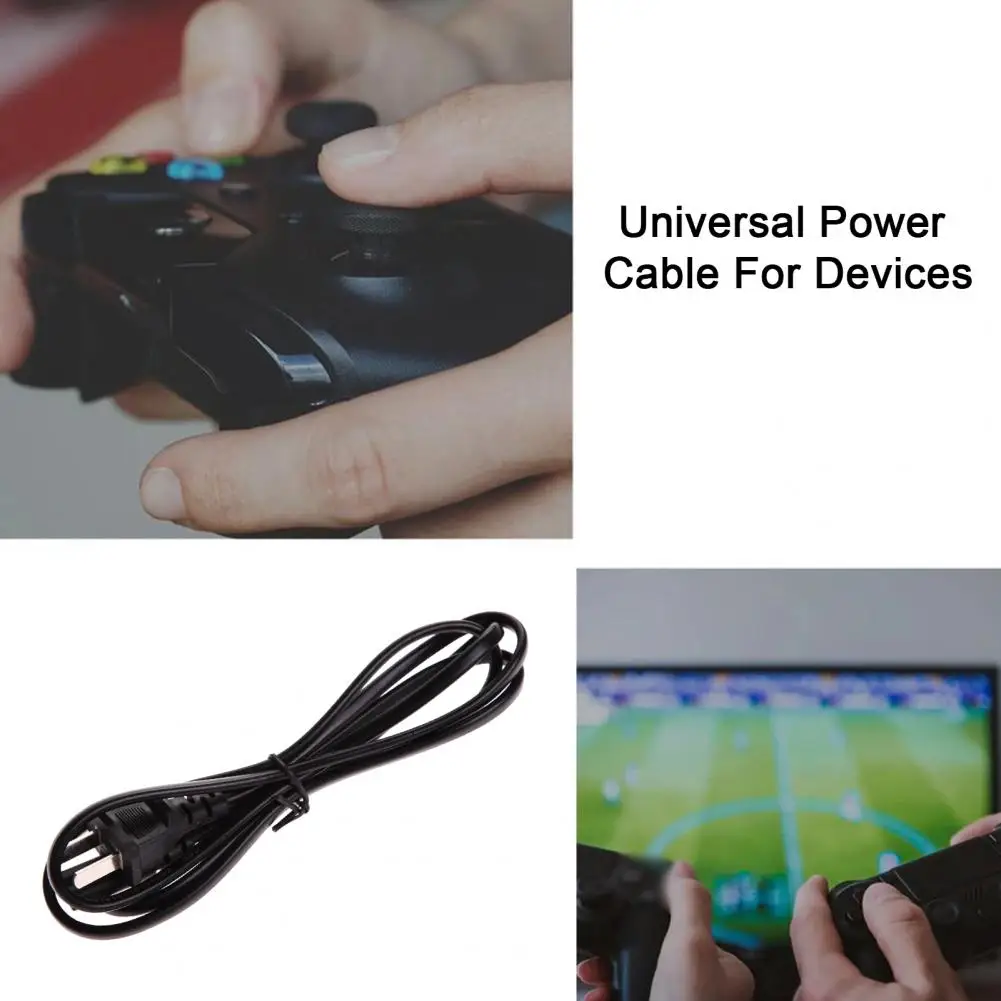 信頼性の高い電源ケーブル Psv 用高効率ユニバーサル電源ケーブル交換用 2 極 AC 電源アダプタコード ゲーム用