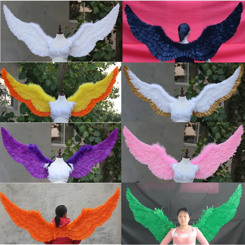 

Wings Large Multiple Colors Halloween Angel Wing Black White Anime Cosplay