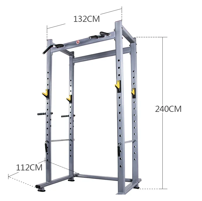 Multifunction Commercial Fitness Gym Equipment Multi Functional Power Squat Rack