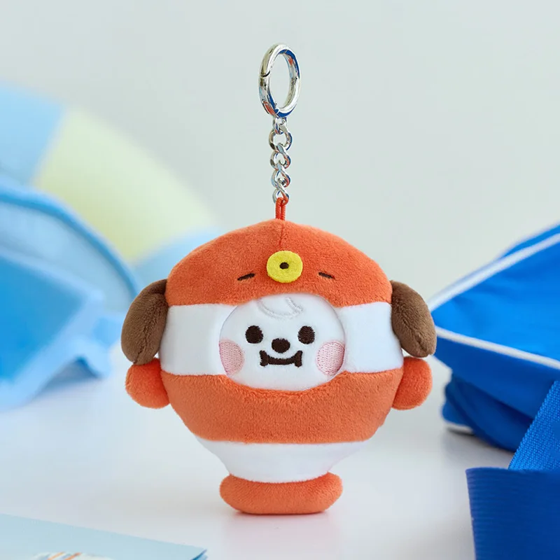 Anime Cartoon BT21 Plush Toy Creative New COOKY CHIMMY Plush Toy Pendant Backpack Keychain Accessories Gift for Friends view 4