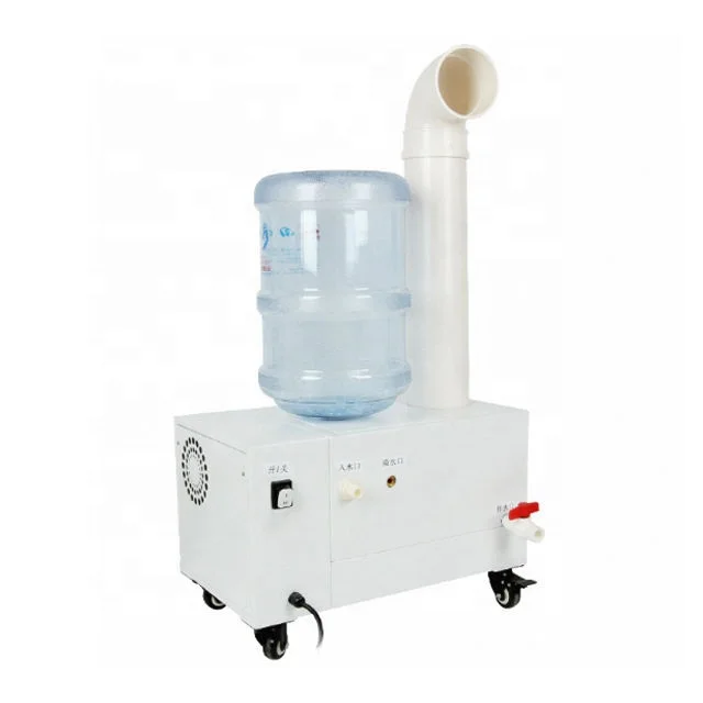 MEILUN Commercial Electric Industrial Air Mist Ultrasonic Humidifier AC 220V Digital Display Pump Drain Fresh Food Storage
