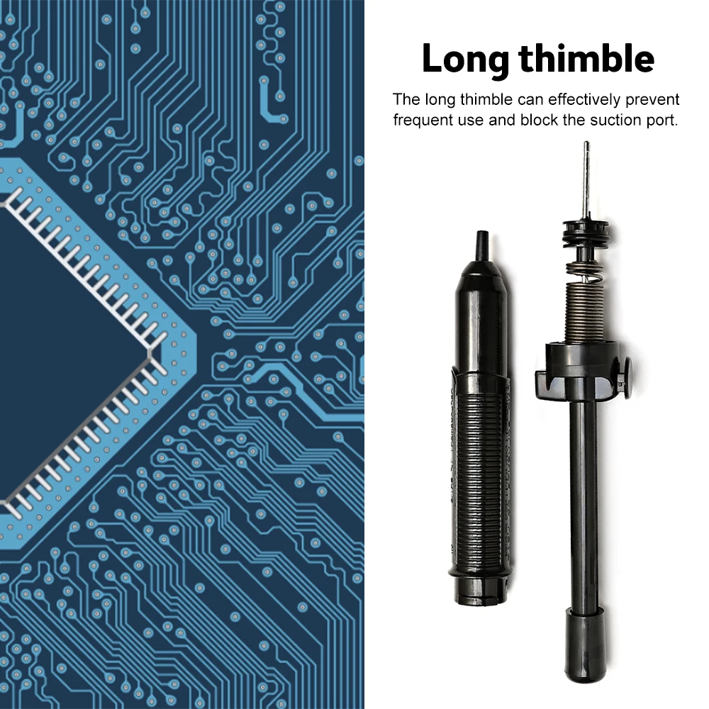 Desoldering Pump Suction Tin Gun Soldering Sucker Pen Vacuum Soldering Iron Desolder Hand Welding Tools Electronic Component