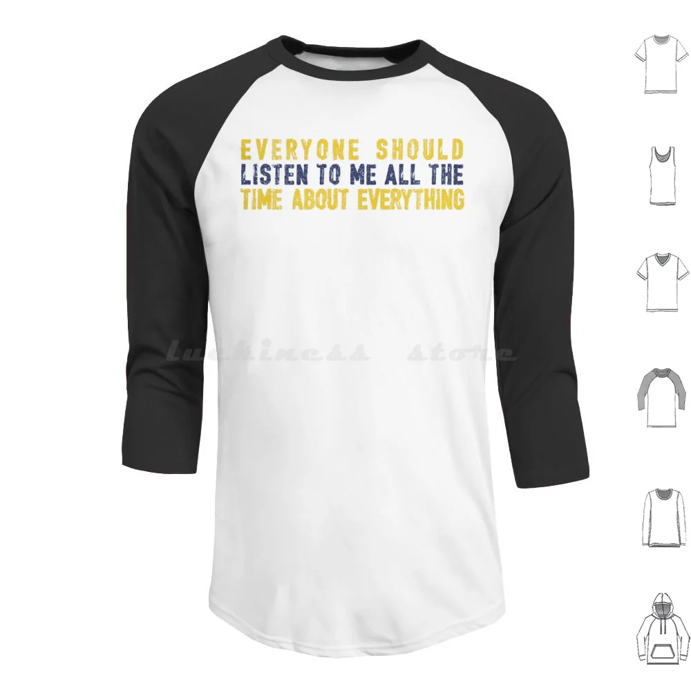 Listen To Me ( Variant ) Hoodies Long Sleeve Boyle Brooklyn 99 Brooklyn Jake Peralta Captain Holt Brooklyn99 Santiago