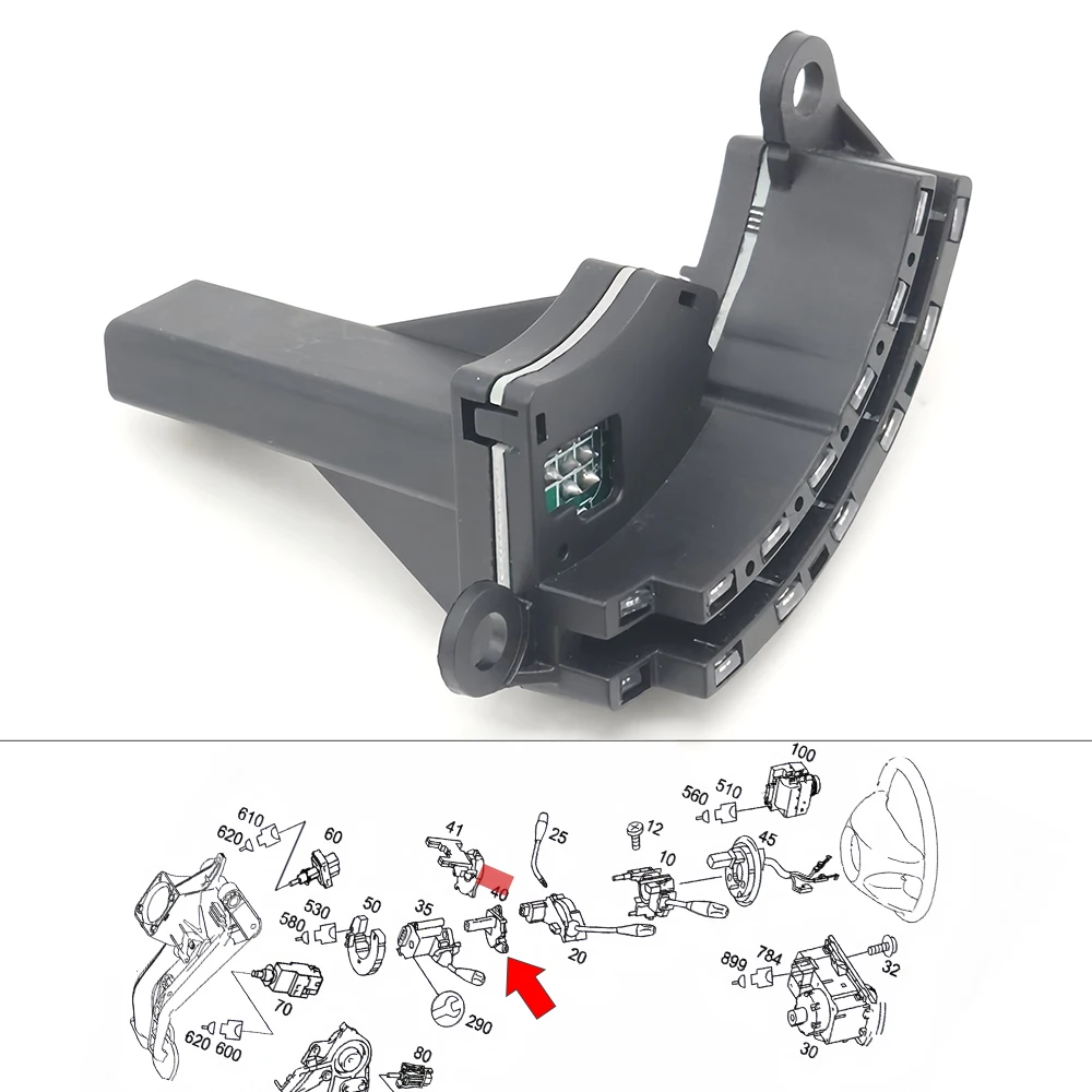 

Car Steering Wheel Angle Sensor Actuator For Mercedes-Benz W211 E240 E320 E500 W463 Chrysler 300 Dodge Charger Challenger Magnum