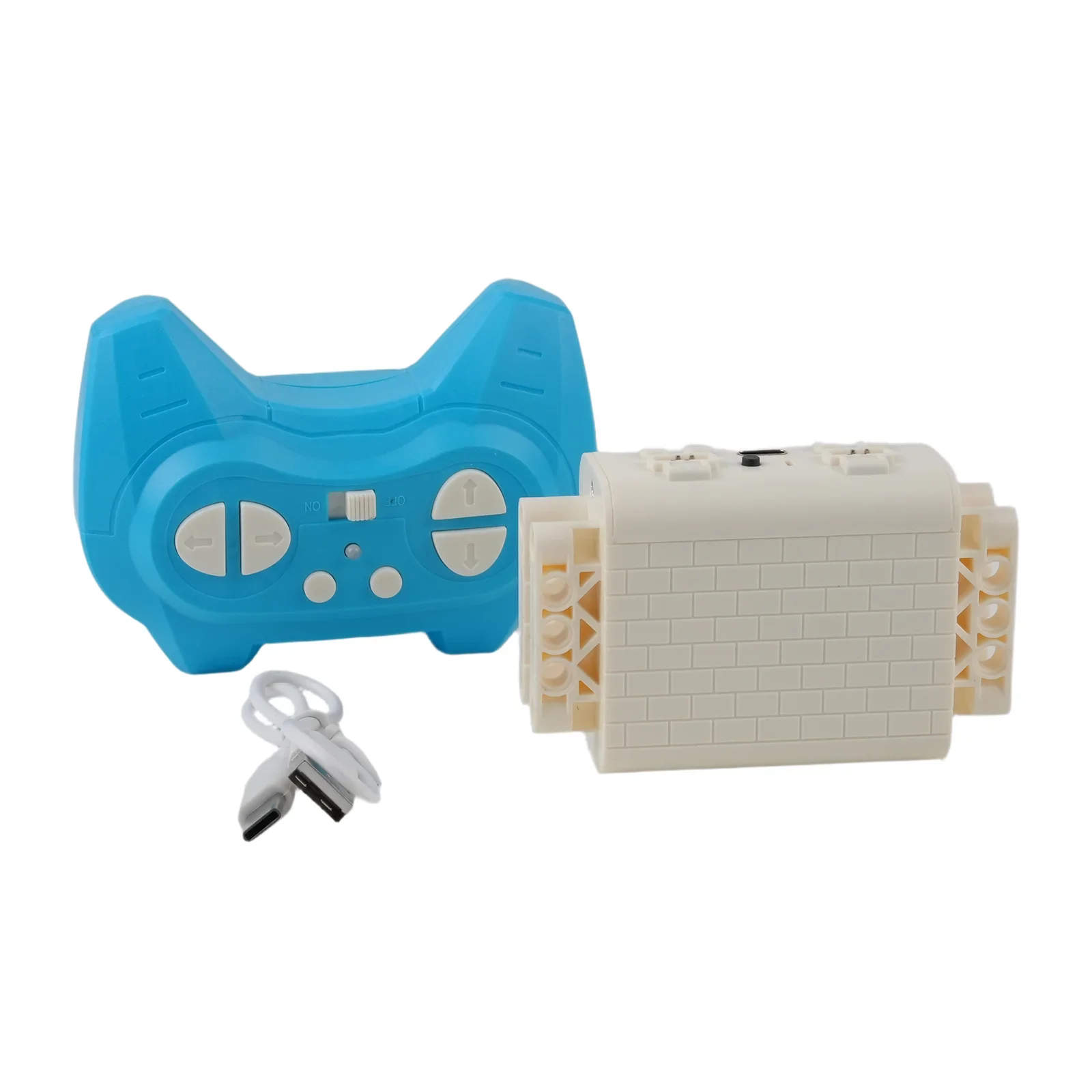 MOC Afstandsbediening Bouwpakket Oplaadbare Li-ion Batterij Box Ondersteuning Programmeerbare Module voor RC Technische Auto's Speelgoed