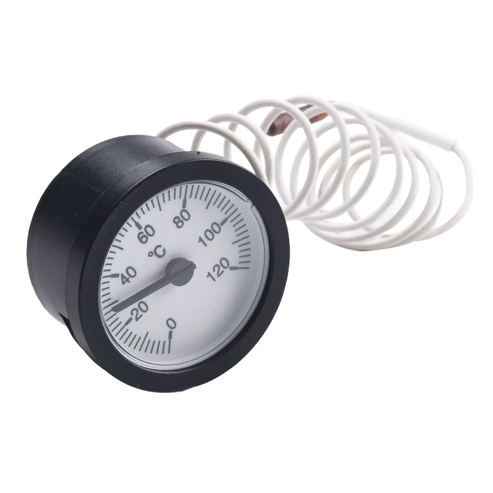 For Dial Temperature Gauge Accessory Capillary Tube 1 Meter Length Measures from 0 to 120 Degrees Celsius in Liquids