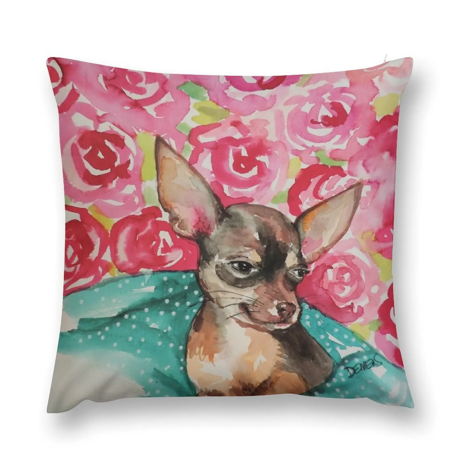 

lola chihuahua Throw Pillow luxury home accessories christmas pillow case sleeping pillows pillow