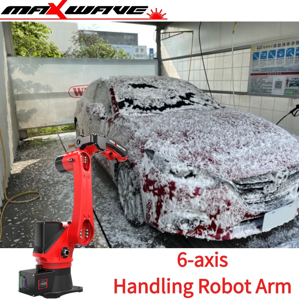 ذراع آلي متعدد الوظائف 1506 6 محاور 6 كجم تحميل عالي السرعة مع برنامج للبحث والصناعة الخفيفة