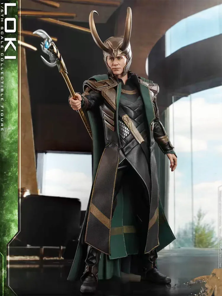 Original Ht Avengers Mms579 Loki Laufeyson Endgame Figure 1/6 Movie Character Model Art Collection Model Toy  In Stock gift