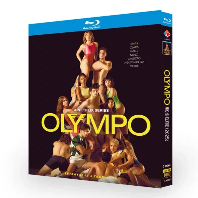 

Blu-ray High Definition American Drama Olympus BD Disc Box with Chinese English and Traditional Japanese Subtitles
