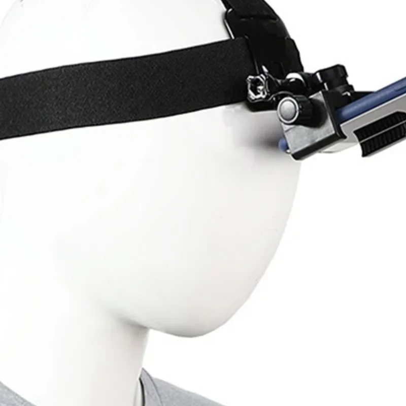 

Head-Mounted Headband Bracket Adjustable Live Broadcast Mobile Phone Holder First-person Perspective Fixed Bracket Gift