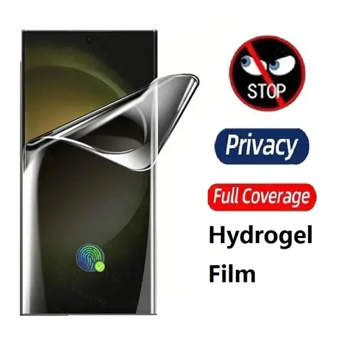 Privacy Hydrogel Film For Infinix Zero 30 40 4G 5G TurboWithout Fingerprint Unlocking Infinix Zero 5G 2023