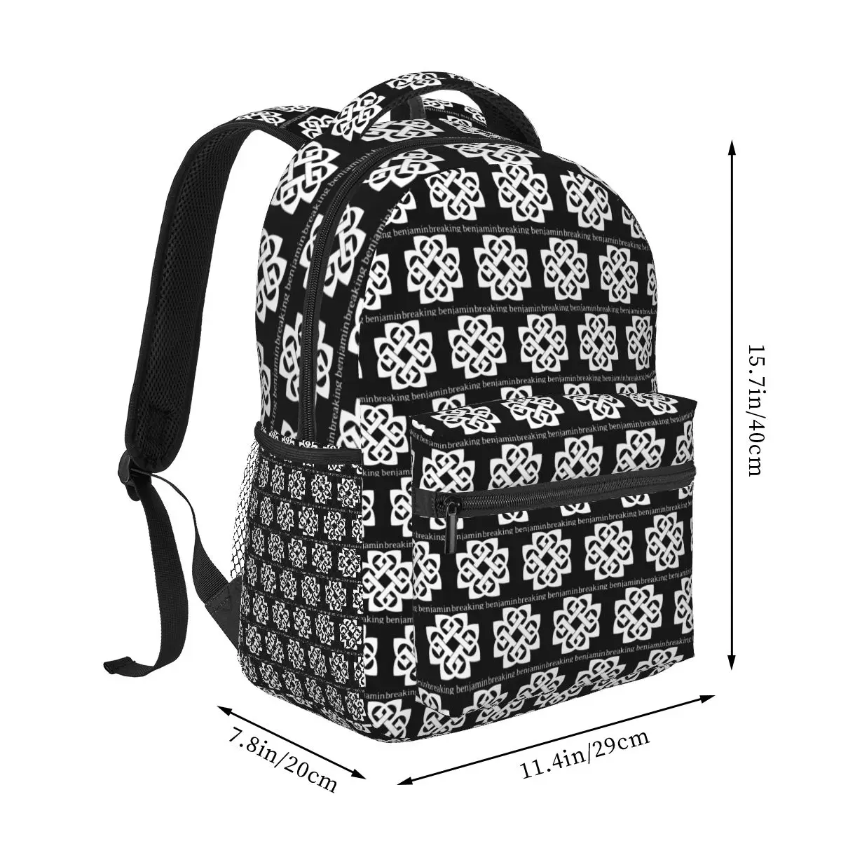 Art - Breaking Benjamin Premium Backpack Student Boys Girls BookBag Kids School Bag Computer Shoulder Bags for Men Women