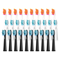 20 Pcs Replaceable Brush Heads Dupont Bristle Brush Refill for Seago/Fairywill Electric Toothbrush FW/SG 507/508/515/551/917/959