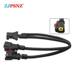 Car Horn Speaker Adapter Pigtail Socket Two Special Line Beam Horn Wiring Harness Female Male Plug Snail Horn Socket Conversion
