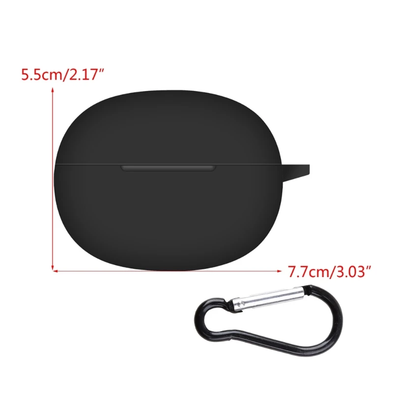 Funda protectora a prueba golpes para auriculares Buds T100, Protector a prueba polvo, funda caja carga lavable