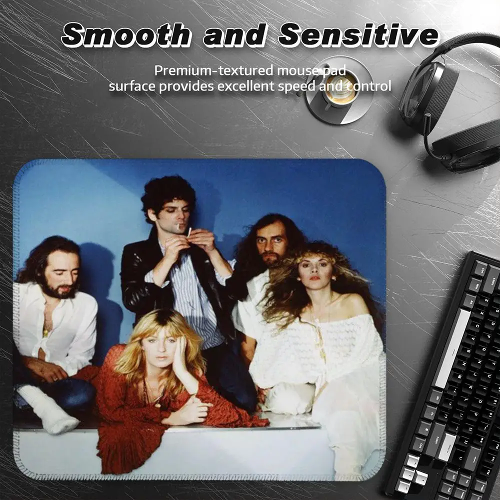 

Коврик для мыши Band F-Fleetwood Mac, офисные аксессуары, игровой маленький коврик для мыши, настольный коврик, офисный коврик, коврики для геймера, аниме-гаджеты, компьютер M