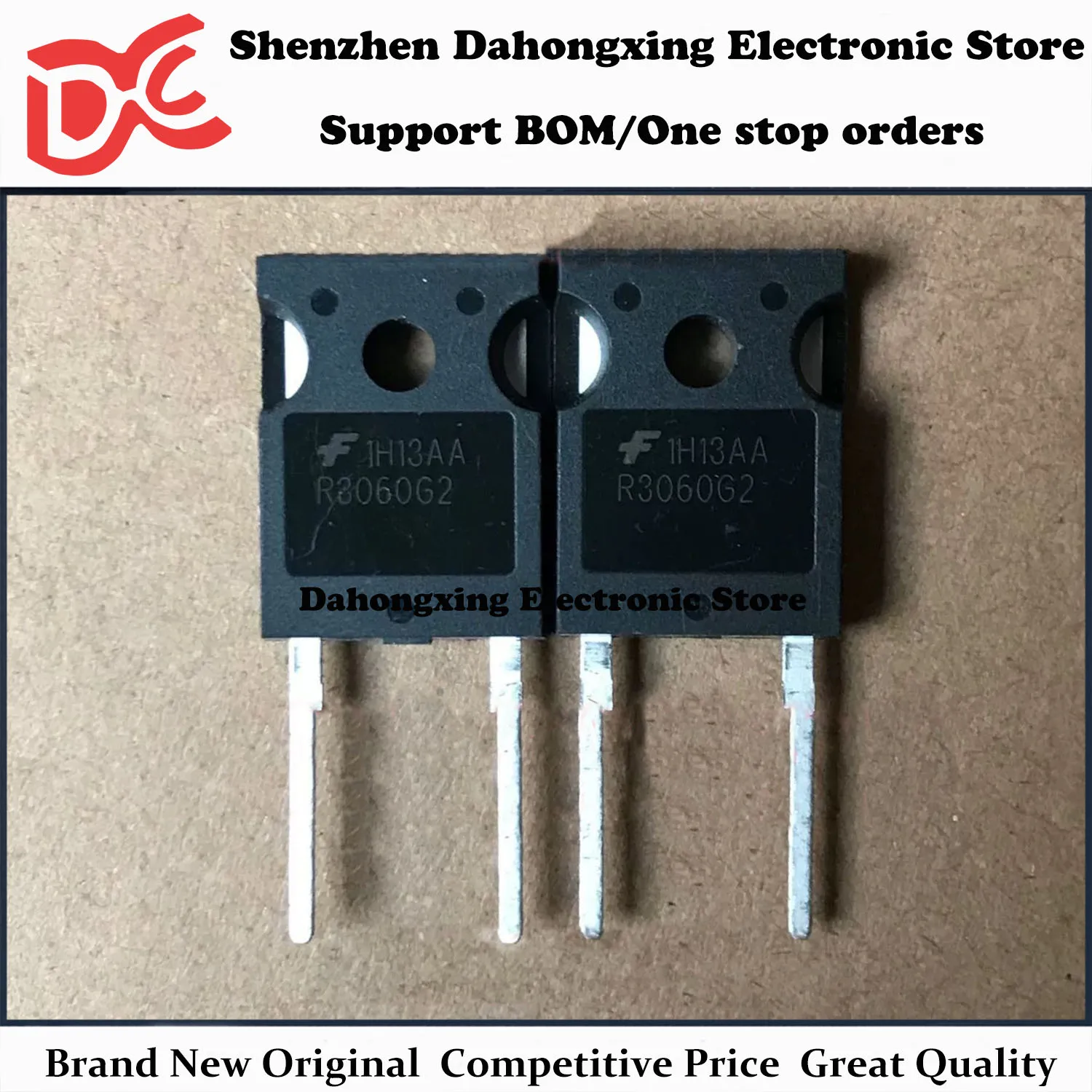 

New Original 10Pcs R3060G2 RURG3060 RURG5060 RURG8060 TO-247 Fast Recovery Diode Electronic Components Great Quality
