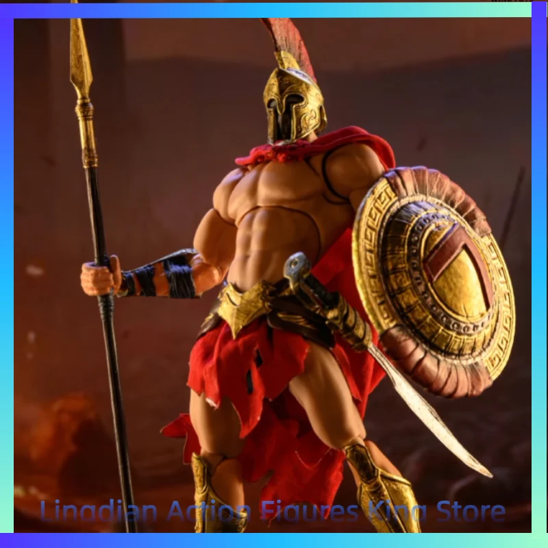 Brinquedos Wind Toys, Espírito Eterno da Guerra, Rei de Esparta, Figura de Ação Leonidas I, Coleção de Brinquedos, Presente