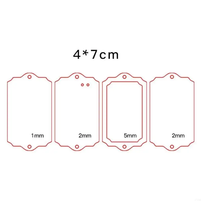  Various Transparent Keychain Blanks Bulk for Valentine's Day Gift DIY Crafts