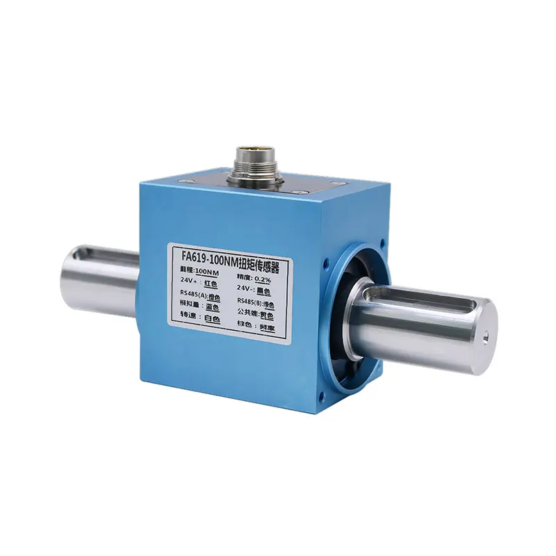 Rotary 100N.m 200N.m Torque Sensor 0~10V Dynamic Load Cell Shaft Rotation Torque Sensor