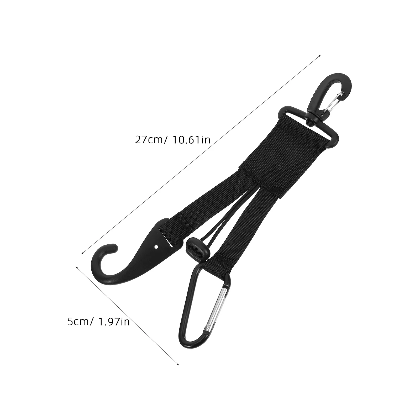 2 個の野球ギアクリップ調節可能な弾性グローブホルダーバットホルダーフックソフトボールスポーツ用品収納用