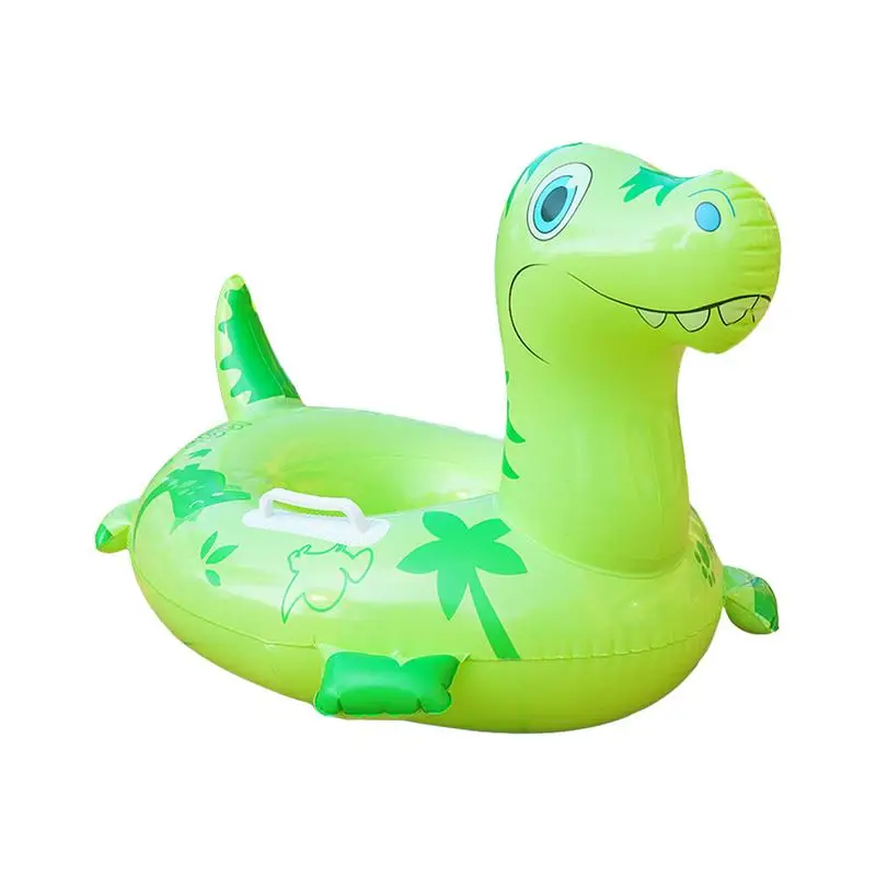 

Animal Inflatable Pool Float Cartoon Dinosaur Swimming Ring Pool Floats Easy Inflation & Deflation Ride-On Party Toys Fun Summer