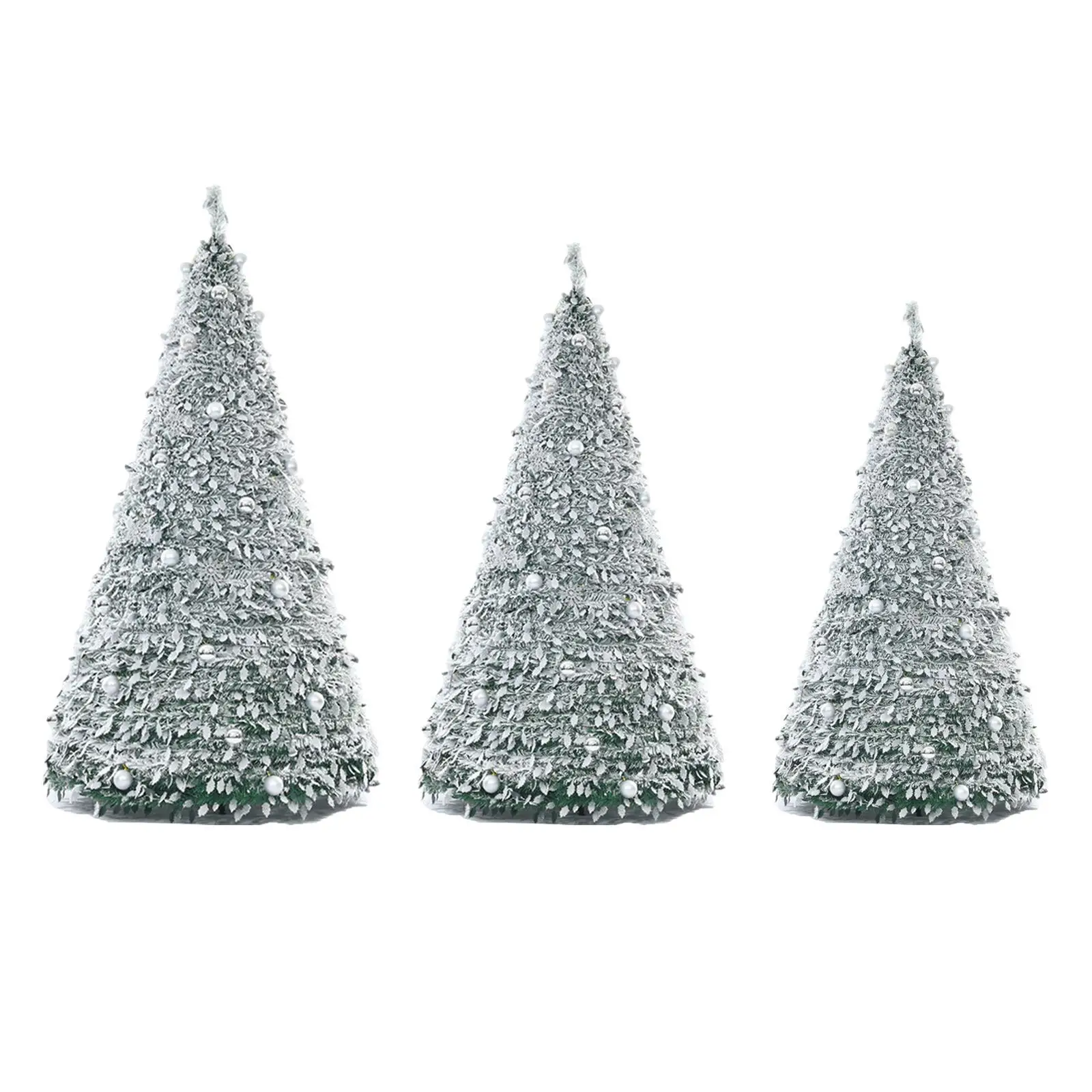 Foldable Christmas Tree Gift Creative Easy Assemble for Holiday Party Office