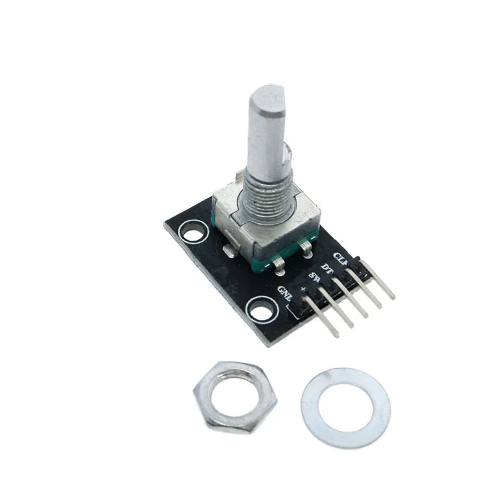 360 Degrees Rotary Encoder Module For Arduino Brick Sensor Switch Development Board KY-040 With Pins