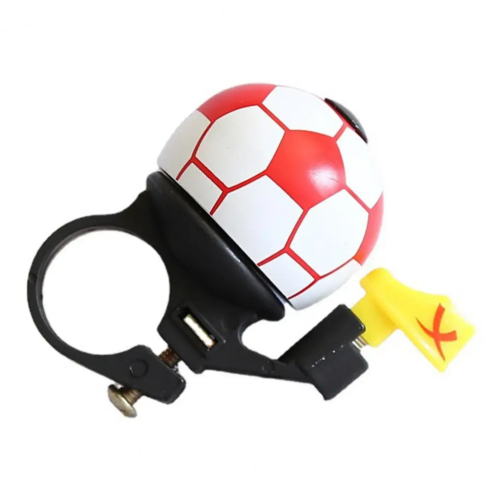 Mountain Road Bicycle Bell Loud Mini Cartoon Football Cycling MTB Bell Ring Safety Football Bell Ring Horn Cycling Handlebar