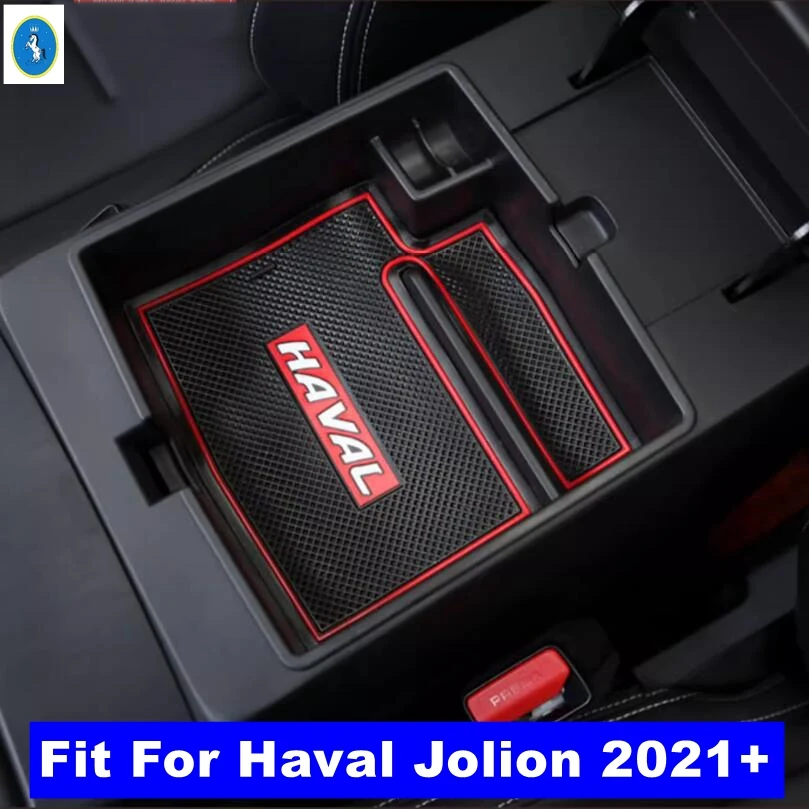 

For Haval Jolion 2021 - 2024 ABS Auto Center Console Organizer Tray Case Armrest Storage Box Multi-Function Cover Accessories