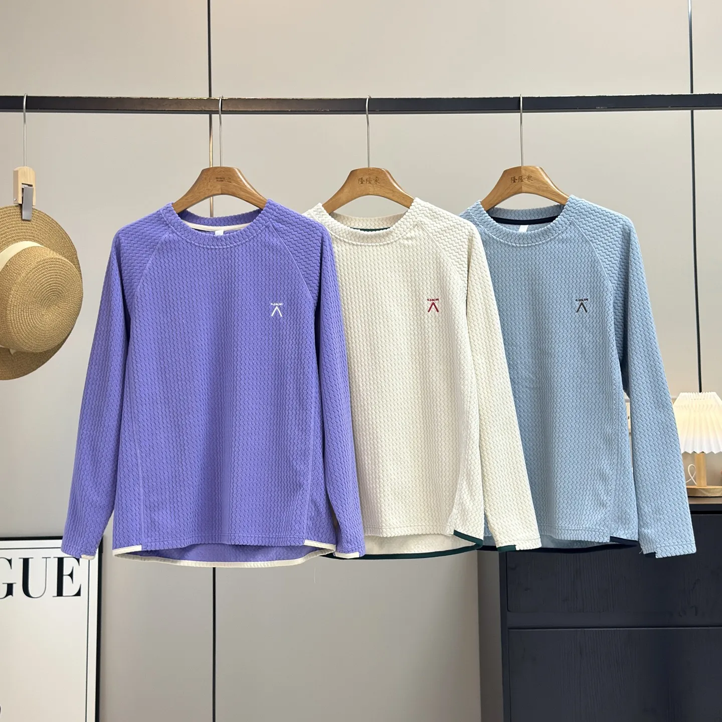 Morbido Fce Long Sve Base irt per coppie Autunno Inverno Donna Sle Raffinato rotondo Ne Pullover Casual Vestibilità comoda