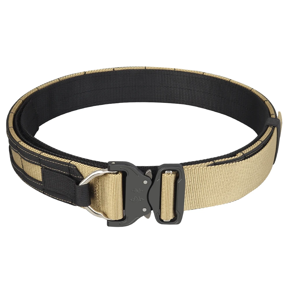 

UNIONTAC Multifunctional Knight Belt Quick Release Metal Buckle Belt Tactical girdle belt1000D Nylon and Alloy Belt 1.77 Inch