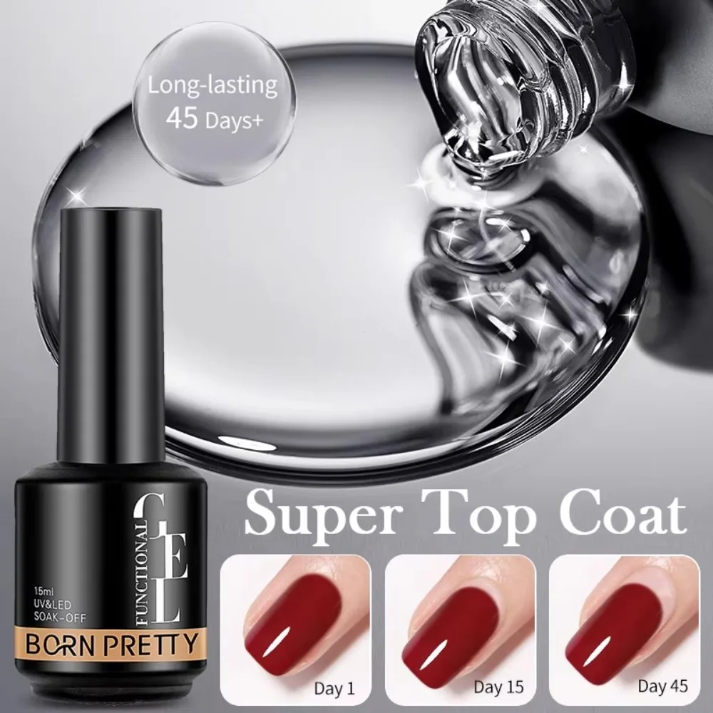 Cola profissional super forte para unhas, 10 peças, longa duração, secagem rápida, super top coat, base transparente, função gel feminino