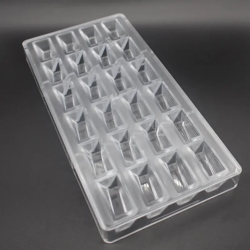 24 Cups 3D Chocolate Mold Polycarbonate Candy Mould Hard Injection PC Chocolate Mold