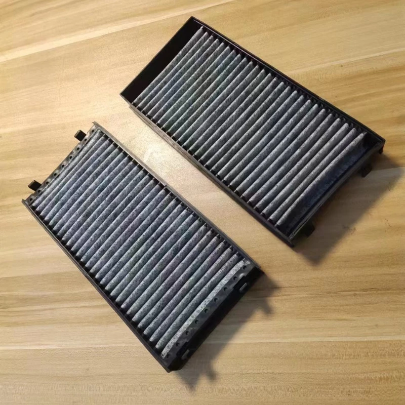 Car Cabin Air Filter External 1 Pair Set for 2008-2018 BMW X5 X6 E70 F15 E71 F16 OEM No.64119248294 Car Air Filter Parts