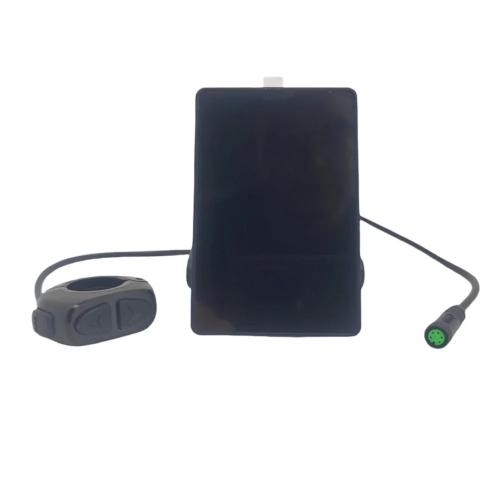 

E-Bike Metrics 24V 36V 48V Bicycle Display For Bafang Motor 5Pins SM Connector Clear Visibility Mid-Drive Motor