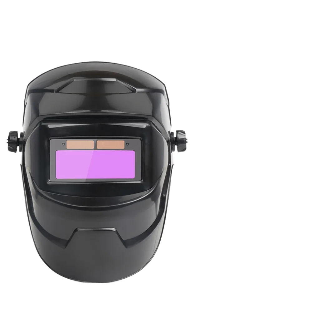 Capacete de soldagem/máscara facial camaleão grande ângulo clássico, soldagem com escurecimento