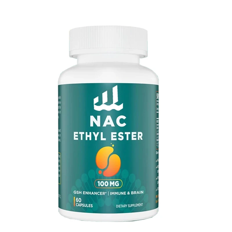 

N-ацетиклистилин Ethyl Ester — способ поглощения, повышение напряжения 1000 мг NAC — содержащий глицин на 600 мг — подходит для иммунной системы взрослых