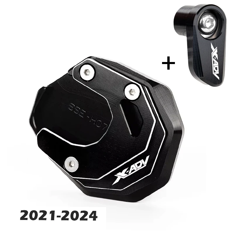For Honda X ADV XADV 750 XADV750 2017-2024 2020 2021 Motorcycle Accessories Side Stand Kickstand Enlarger Pad ABS Sensor Guard