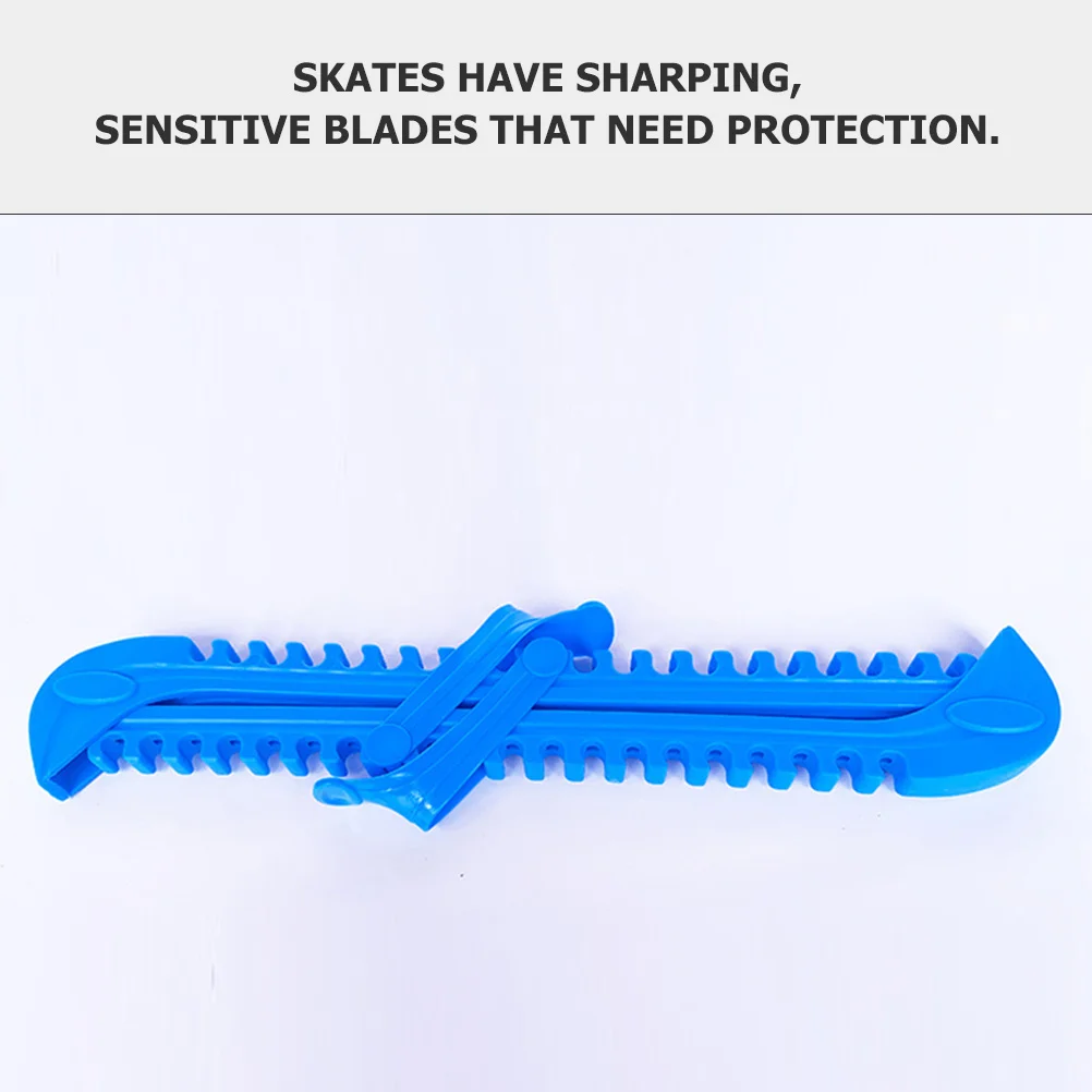 زوج واحد من واقيات التزلج على الجليد، أغطية شفرات مقاومة للاهتراء، ملحقات زلاجات محمولة، واقيات تزلج للحماية الاحترافية