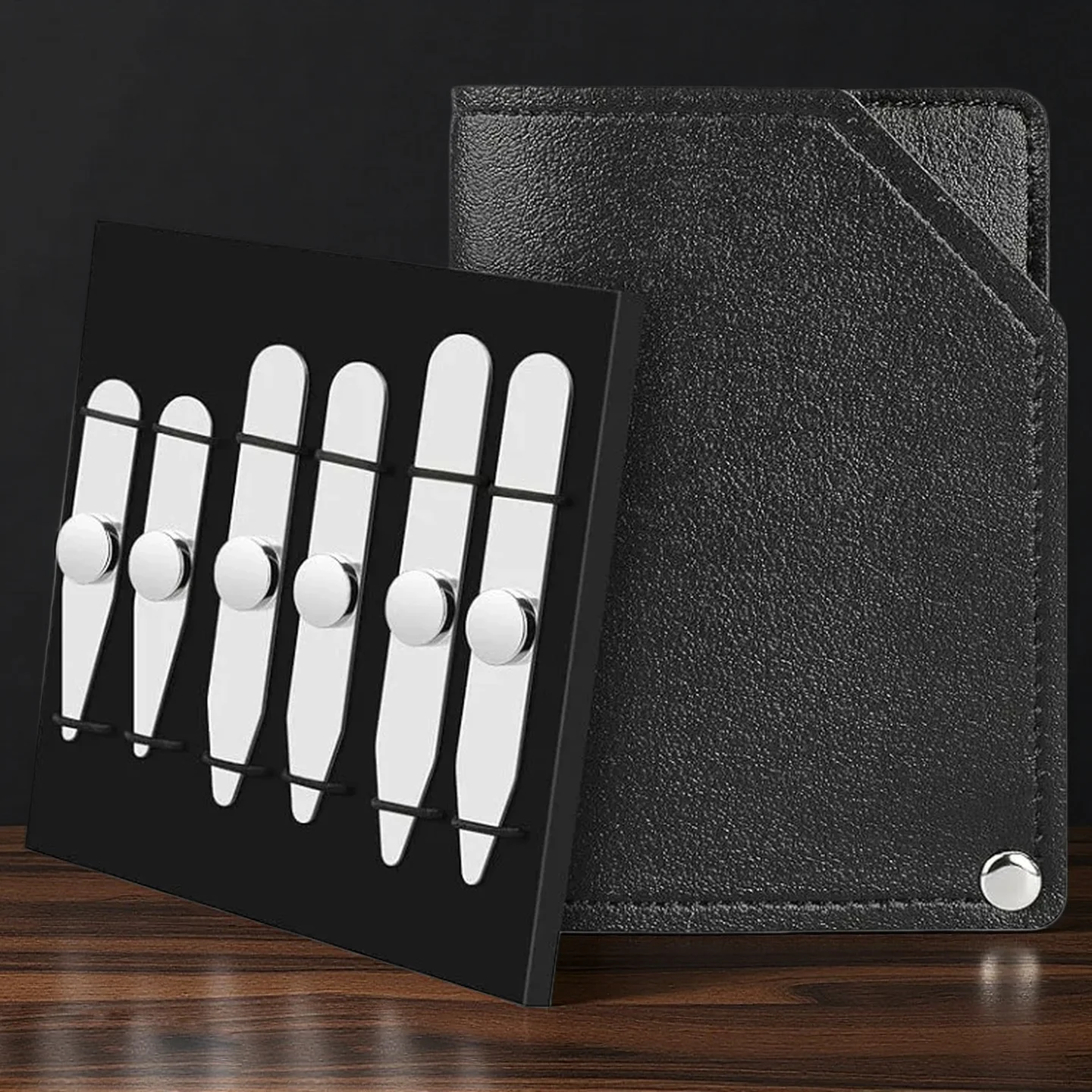 3Pair Stainless Steel Collar Stays For Man Collar Support Business Men Gift Shirt Bone Stiffener Inserts Fixed