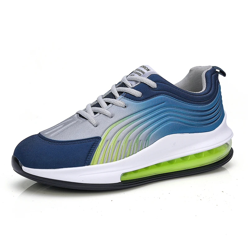 

Men Fashion Running Shoes Breathable Non-Slip Sneakers Comfortable Tennis Sport Shoes Full Palm Zapatillas Men Platform Sneakers