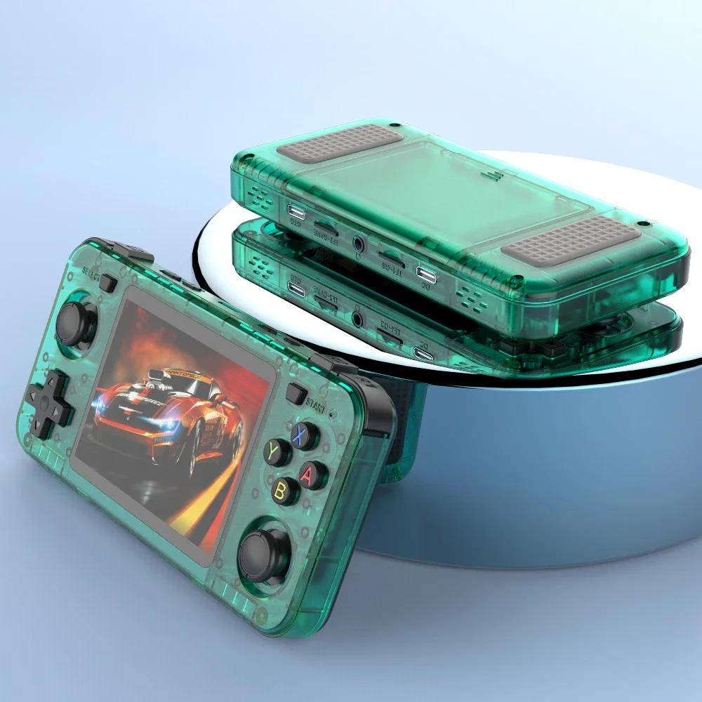 BOYHOM R36H Dual-RAM & véritable Linux ARKOS rétro Console de jeu classique portable 3.5 pouces écran IPS lecteur vidéo portable