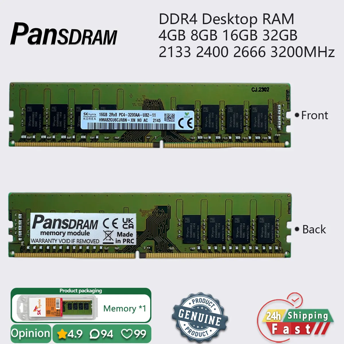 Sk hynix ram 16gb ddr4 3200-AliExpress